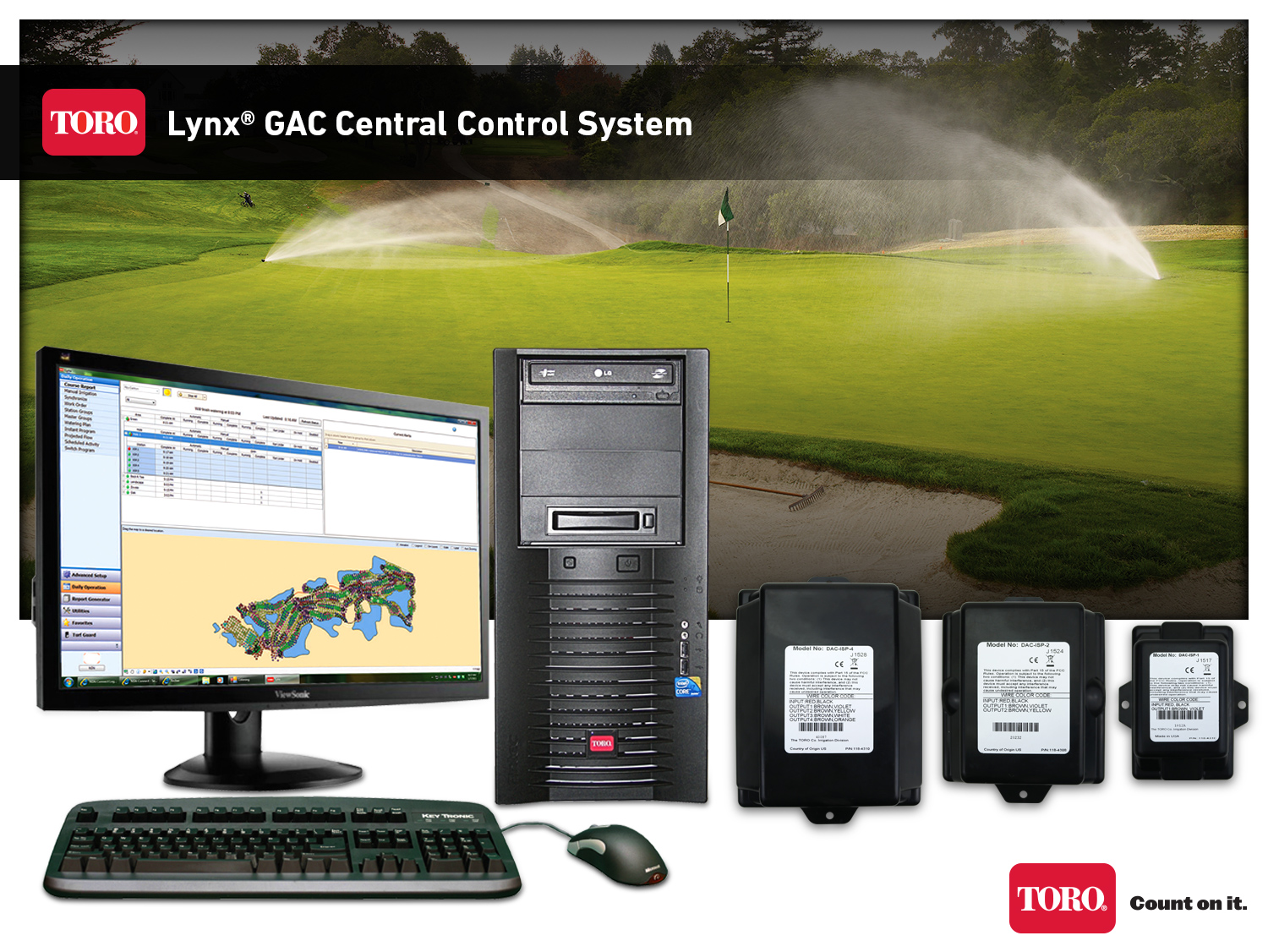 Easily upgrade older decoder systems with Toro Lynx® GAC