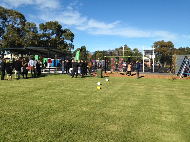 New sportshub opened at Secombe Street Reserve, SA