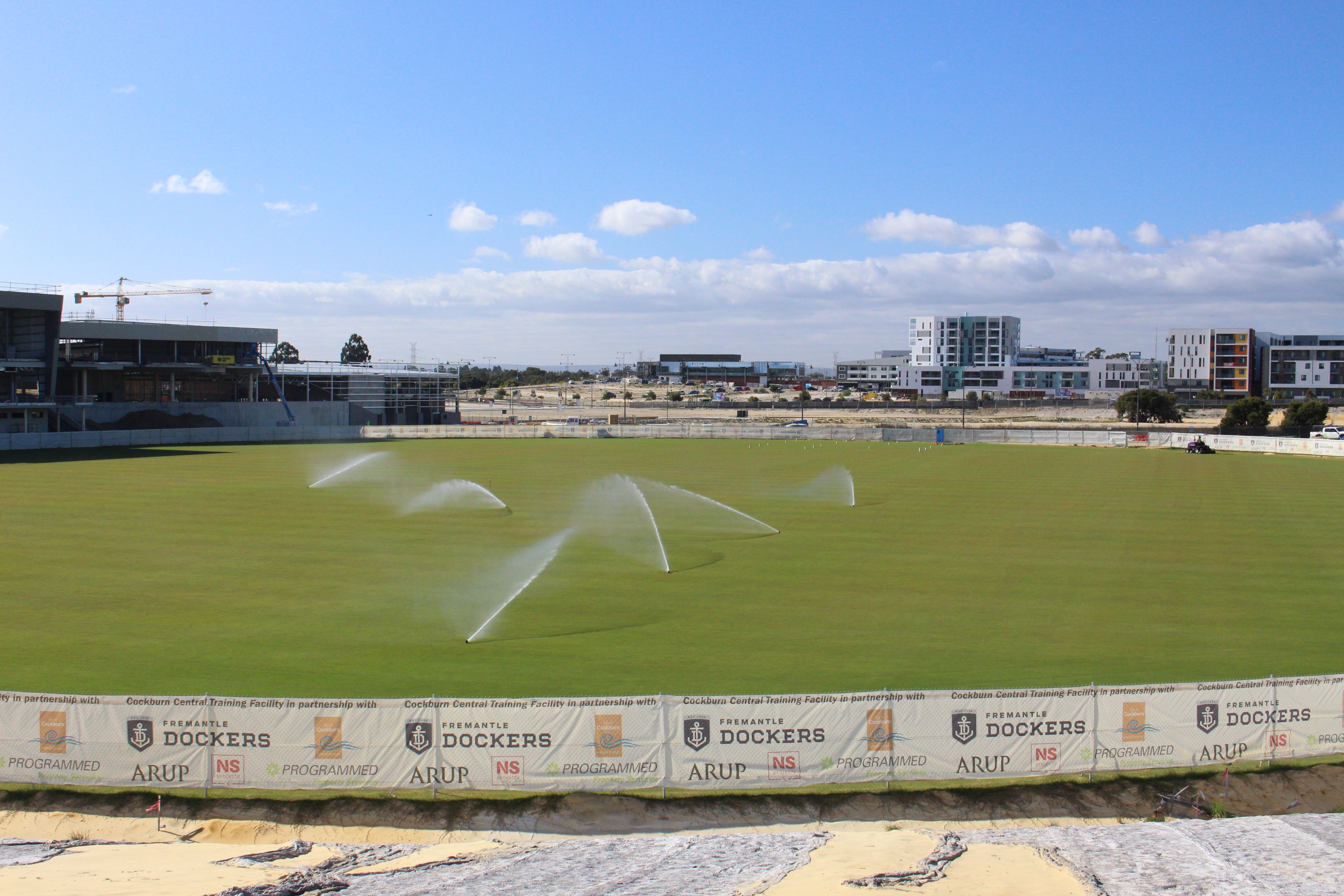 New State-of-the-Art Fremantle Dockers Training Facility  Trusts in Toro Irrigation and Equipment