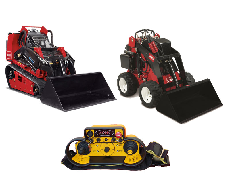 Remote Controlled Compact Utility Loaders 