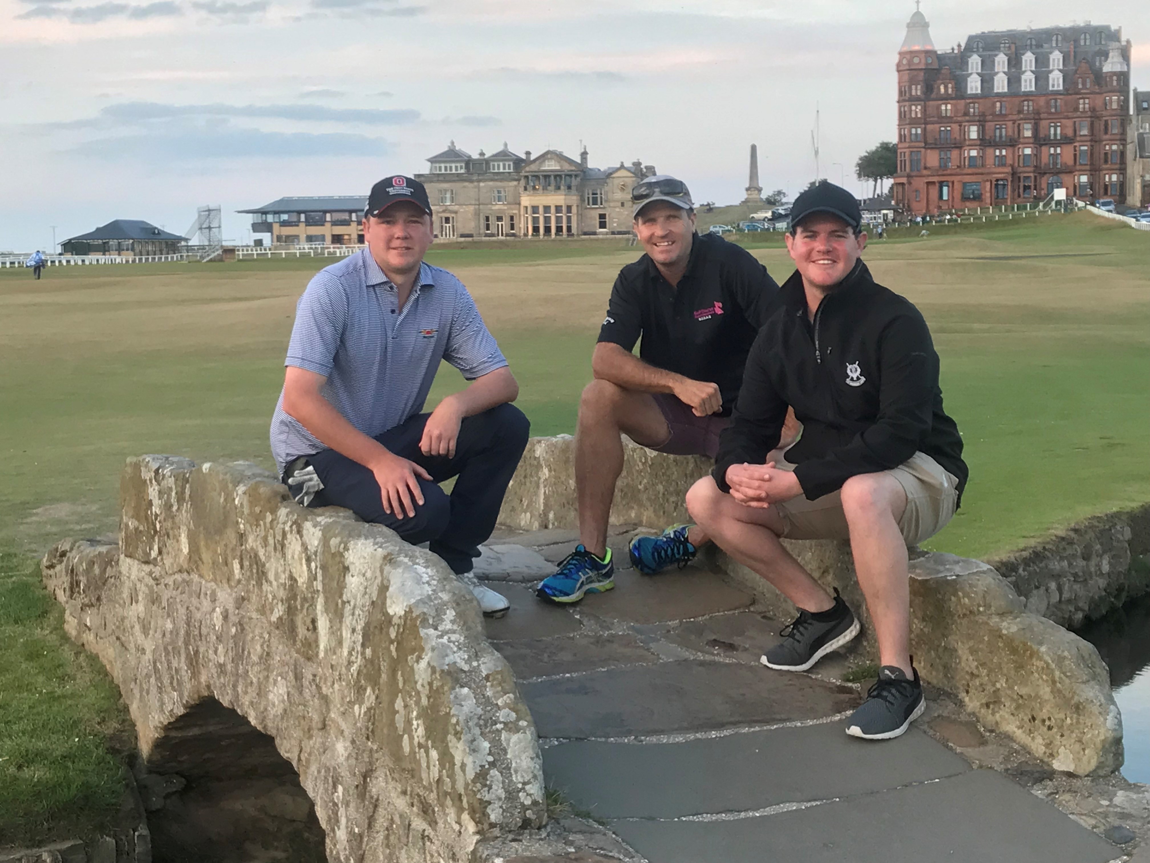 Trip of a lifetime for 3 Australian Assistant Superintendents to St Andrews Links in Scotland
