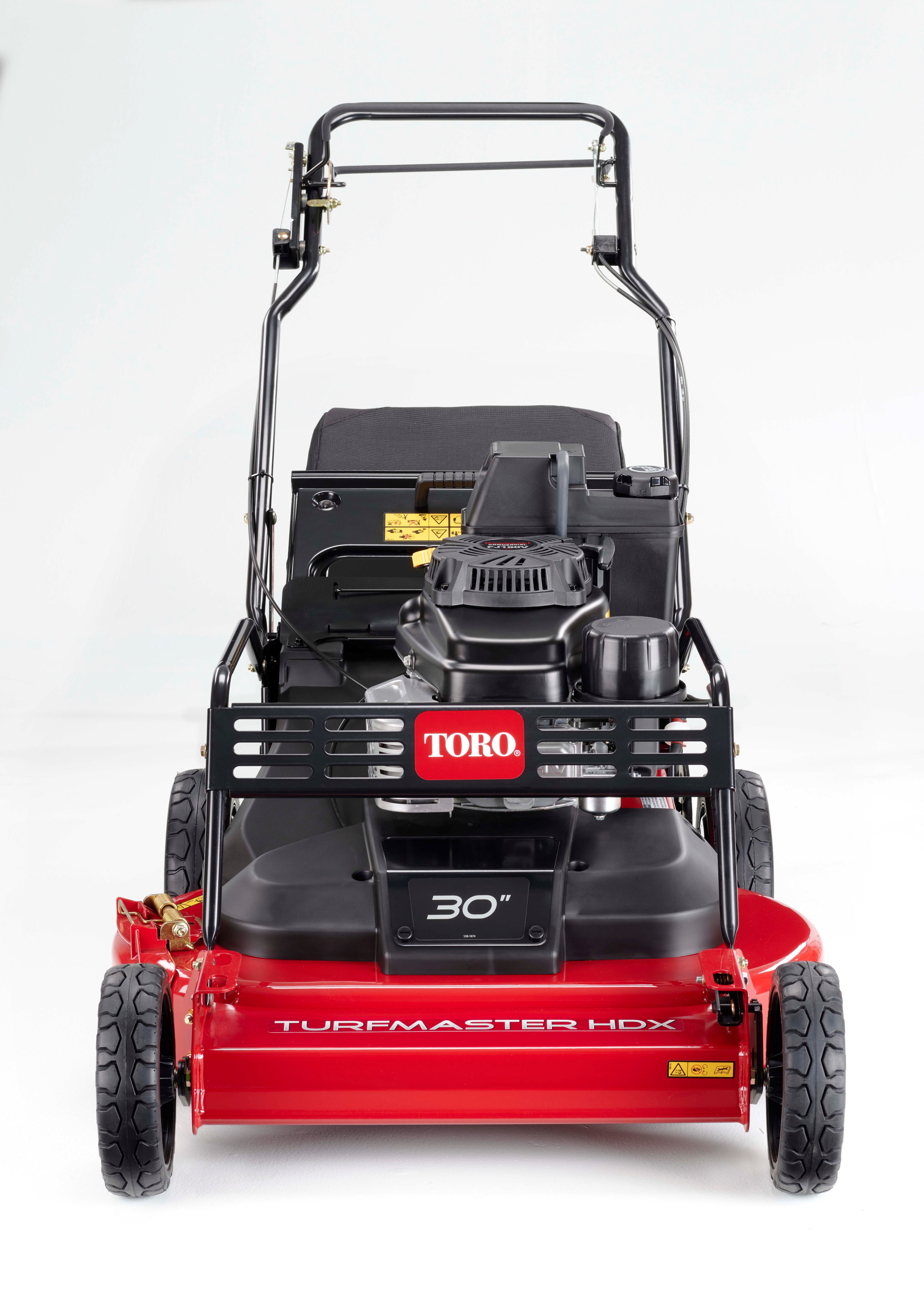 The new Toro TurfMaster™ HDX Commercial 30 Inch Mower