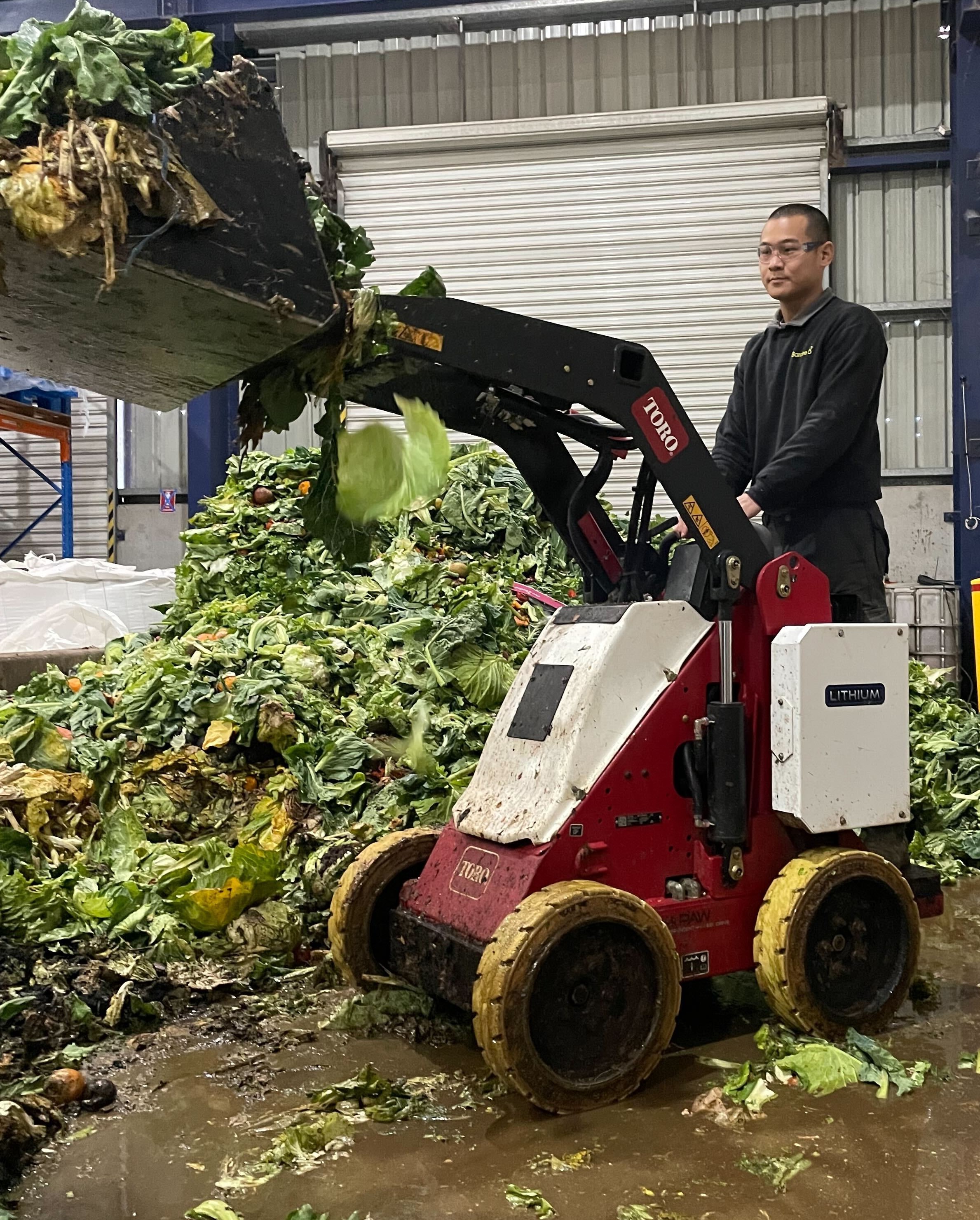 WE500 electric compact utility loader helping make agriculture more sustainable